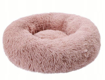 Confortabil Plush Pink pat pentru c&amp;acirc;ini 80 cm foto