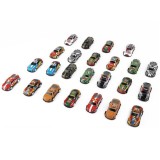 Set de masinute pentru copii, Multicolor, 1:43, 24 buc