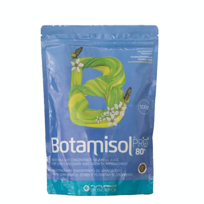 Botamisol Pro 80% 500 gr biostimulator organic cu aminoacizi (legume, pomi fructiferi, vita de vie, fructe de padure, cereale, flori, cartof, sfecla) foto
