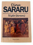 Dinu Sararu carte cu autograf Niste Tarani