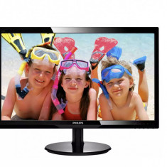 Monitor Refurbished PHILIPS 246V, 24 Inch LED, 1920 x 1080​, VGA, HDMI, Widescreen NewTechnology Media