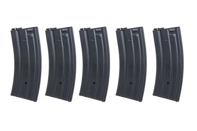 Incarcator metalic mid-cap 120 bile Specna Arms Negru foto