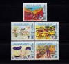 (S5) Libia 1979 &quot;Anul inter. al copilului - picturile copiilor&quot;, serie , MNH, Nestampilat
