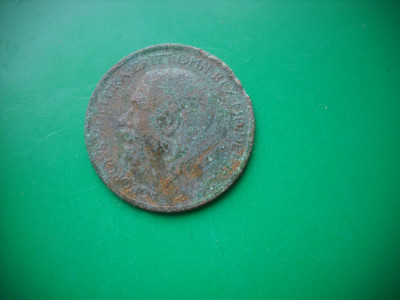 HOPCT ANGLIA 1/2 PENNY 1915 GEORGE V foto