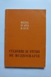 MUZEUL NATIONAL DE ARTA, CULEGERI SI STUDII DE MUZEOGRAFIE, BUCURESTI, 1959-60