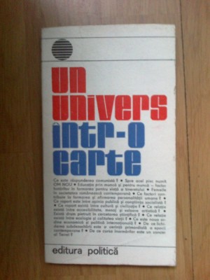 i Un univers intr-o carte - volumul IV foto