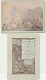 SKV fotografie aprox 1895 grup turisti la Cabana Negoiu reclama Hohe Rinne verso