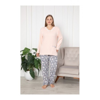 Pijama Dama Berfin Interlok Batal N2032 foto