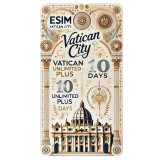 eSIM Vatican City, Unlimited Plus, 10 Days