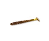 Năluca soft Crazy Fish Vibro Worm 75mm culoare 26 Squid