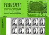 SUEDIA 1975, Fauna - Arici, serie neuzată, carnet, MNH, Nestampilat