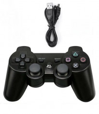 Controller Joystick Gamepad PT Consola SONY Playstation 3 PS3 + cablu inclus foto