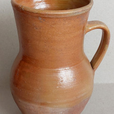 Ulcica de lut ars, ulcea ceramica traditionala romaneasca vechime 60 ani