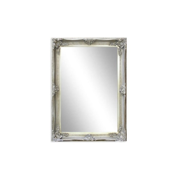 Oglinda cu o rama argintie cu decoratiuni SM-705