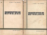Cumpara ieftin Memorator de Metrologie 2 Volume Nicolae Ilioiu Editura Tehnica 1966 Carti Vechi