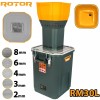 Moara electrica cereale ROTOR RM30L, 1200W, 30L, 19000 RPM + 5 site macinare (2-8mm), protectie termica