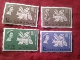 4 Timbre Colonii Britanice - din Seria Campania contra Foamei 1963 : Aden , Brunei , Sarawak , North Borneo