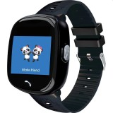 Cumpara ieftin Smartwatch copii, slot micro SIM, localizare GSM, 7 functii, hands free, SOS, LCD tactil 1.22inch - Negru