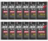 Set 12 Buc Ulei Motor Motul 300V Competition Ester Core&reg; Technology 5W-40 5L 110818
