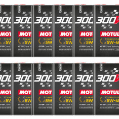 Set 12 Buc Ulei Motor Motul 300V Competition Ester Core® Technology 5W-40 5L 110818