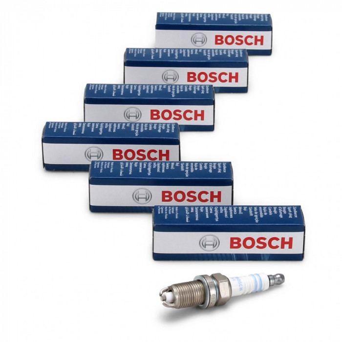 Set 6 Buc Bujie Bosch Chevrolet Lacetti 2005-2011 0 242 229 654
