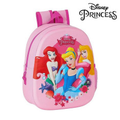 Rucsac pentru Copii 3D Princesses Disney Roz