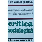 Critica sociologica - Ion Vasile Serban (N69)
