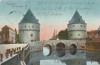 *Belgia, poduri (1), Courtrai, c.p.i., circulata, 1915, Printata