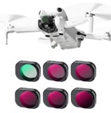 ​Kit 6 Filtre CPL ND4-64 K&amp;F Concept SKU.2082 pentru DJI Mini 4 Pro