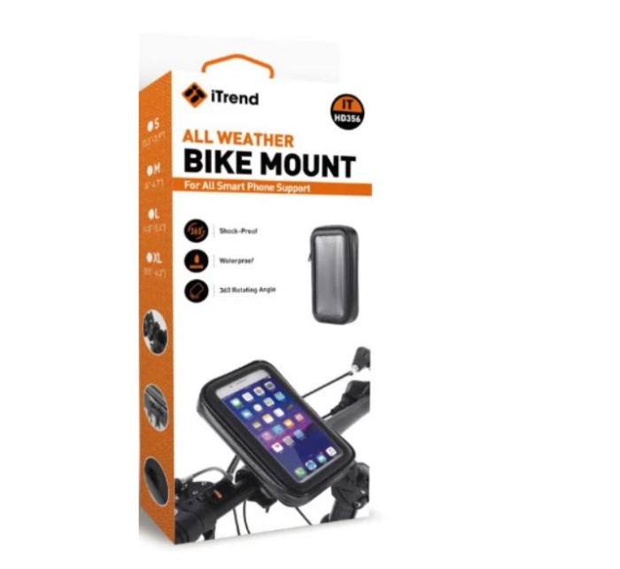 Suport telefon pentru bicicleta, Universal , Impermeabil