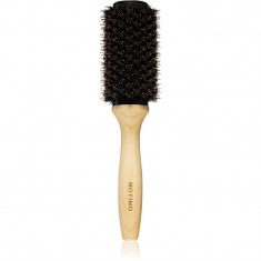 Notino Hair Collection Ceramic hair brush with wooden handle perie de păr ceramică cu mâner din lemn Ø 38 mm