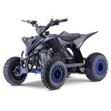 Cumpara ieftin Atv copii 90cc Mini Rocket Raptor 6&amp;quot; automat 4T benzina albastru