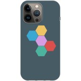 Husa compatibila cu Apple iPhone 12 Mini RGB, Silicon, TPU, Viceversa, Transparent, Carcasa