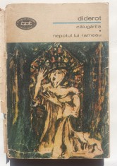 Diderot, Calugarita. Nepotul lui Rameau, 1972, scrieri literare I, 326 pag