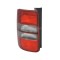 Stop, lampa spate VOLKSWAGEN CADDY III/LIFE (2K), 06.2010-06.2015 modele cu 1 usa spate, partea Stanga, DEPO, P21/4W+P21W+PY21W; fumuriu; fara soclu