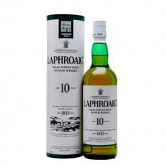Whisky Laphroaig 10 Ani Vechime, 0.7L, Alcool 40%, Whisky Bun, Whisky de Calitate, Laphroaig Whisky, Whisky 0.7l, Whisky 40%, Whisky Premium