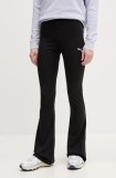 Puma pantaloni de trening femei, culoarea negru, uni, 631542