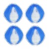 Bile anti-puf pentru masina de spalat rufe, set 4 bucati Perfect Home