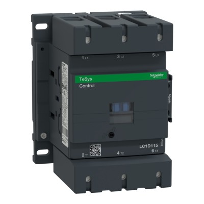 Contactor 115A 3P 3ND AC-3 230V TeSys Schneider LC1D115P5 foto