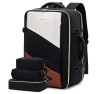 Rucsac Calatorie LOVEVOOK 40L, Bagaj de Mana Avion, Compartiment Laptop, Curele Valiza, Unisex, 51x34x23 cm - RESIGILAT
