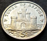 Cumpara ieftin Moneda exotica 5 PENCE - ISLE OF MAN, anul 2007 * cod 2394, Europa