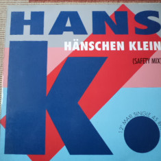Hans K Hänschen Klein disc maxi single vinyl 12" muzica euro house columbia 1991