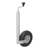 Cumpara ieftin Roata de sprijin manevra, teava de 48mm anvelopa cu camera 260 x 85 mm