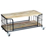 Cumpara ieftin Măsuță de cafea din lemn solid de mango 100x50x35 cm