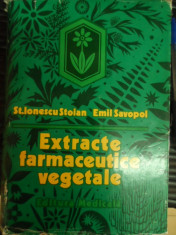 Extracte Farmaceutice Vegetale - St.ionescu Stoian Emil Savopol ,548871 foto