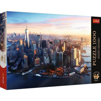 PUZZLE TREFL 1000 PREMIUM PLUS PHOTO ODYSSEY MANHATTAN NEW YORK foto