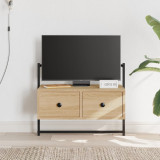 Dulap TV montat pe perete, stejar sonoma, 60,5x30x51 cm, lemn, vidaXL