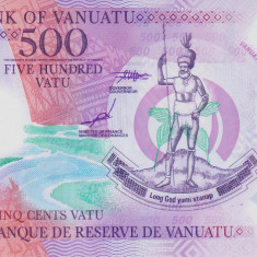 Bancnota Vanuatu 500 Vatu 2017 - P17 UNC ( polimer )