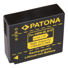 Baterie Panasonic DMC-GF6 DMW-BLG10 DMW-BLG10E CS-BLG10MC 770mAh / 5.4Wh / 7.2V Li-Ion - Patona