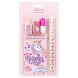 Set rechizite pentru scoala Starpak, Unicorn, 6 buc